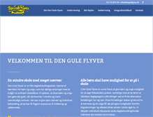 Tablet Screenshot of denguleflyver.dk